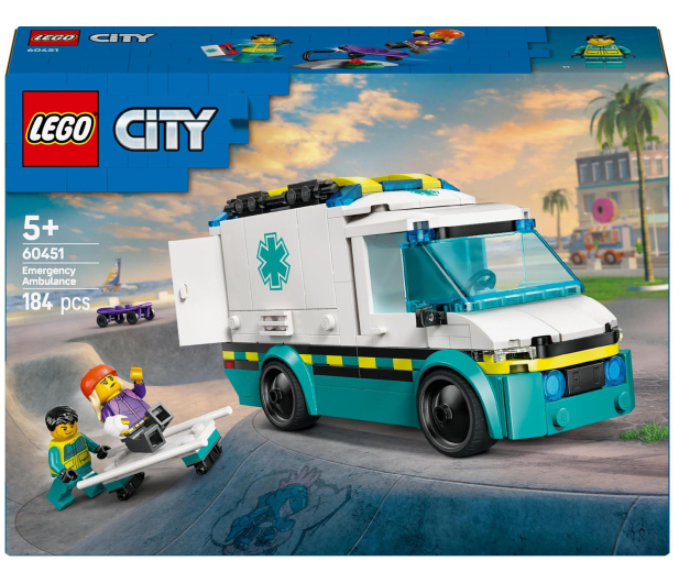 LEGO City 60451 Karetka pogotowia - 1284114 - zdjęcie 7